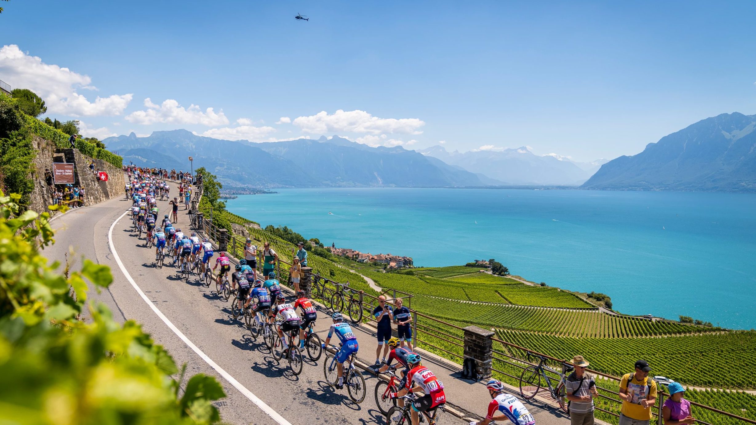 Le Tour de France 2022 passe dans le canton de Vaud à travers Lausanne, Lavaux et Aigle