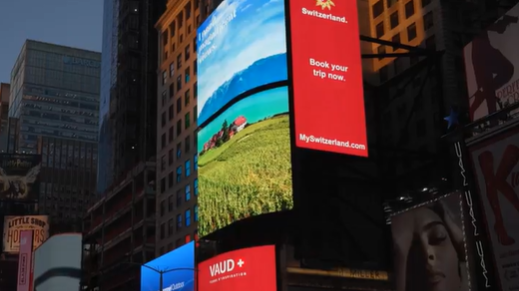 Le Canton de Vaud présent à Times Square